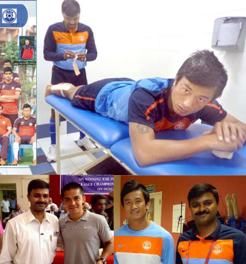 Pitch-side treatment, AFC duty