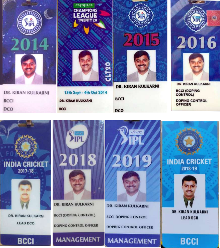 Doping control, BCCI / IPL