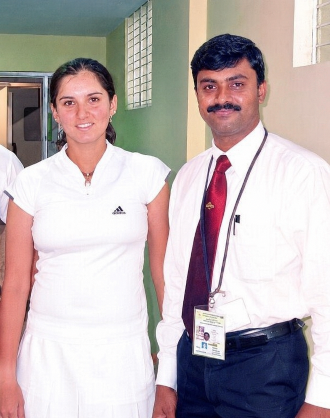 With Sania Mirza, Afro-Asian Games